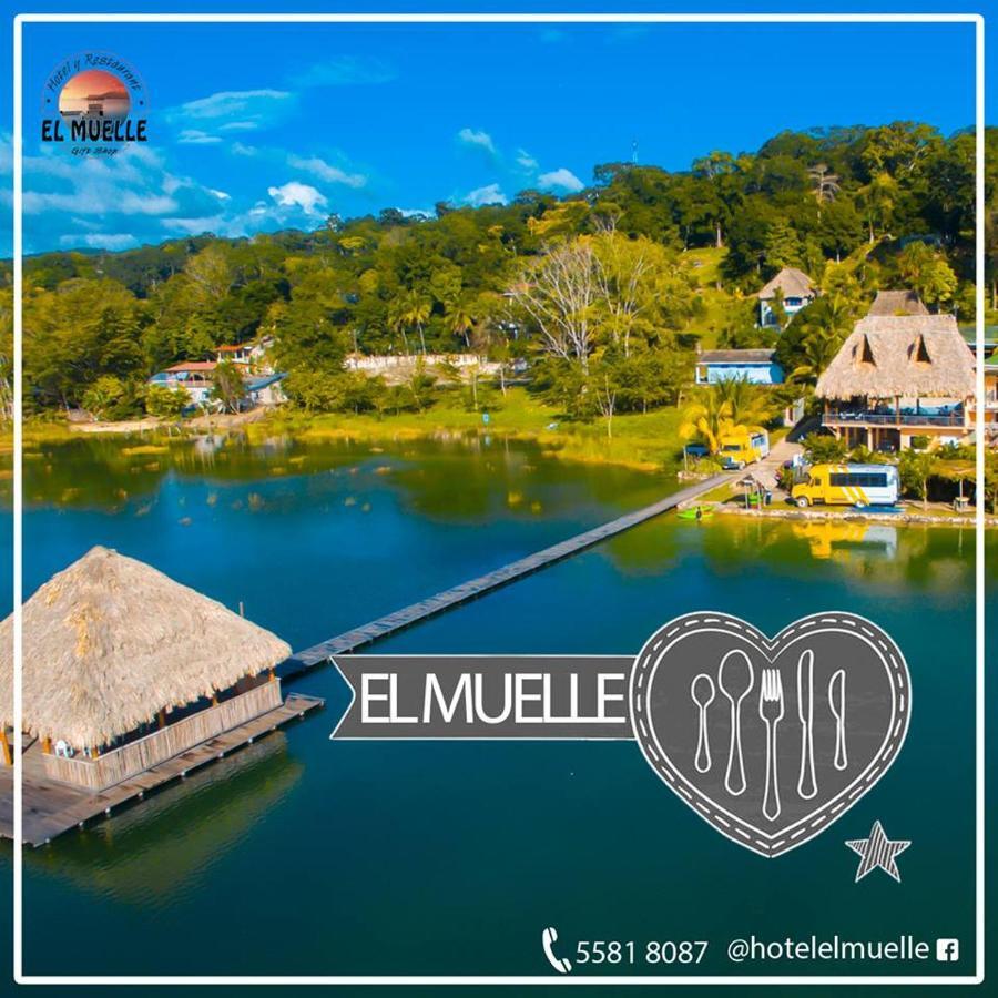 Hotel Y Restaurante El Muelle El Remate Zewnętrze zdjęcie